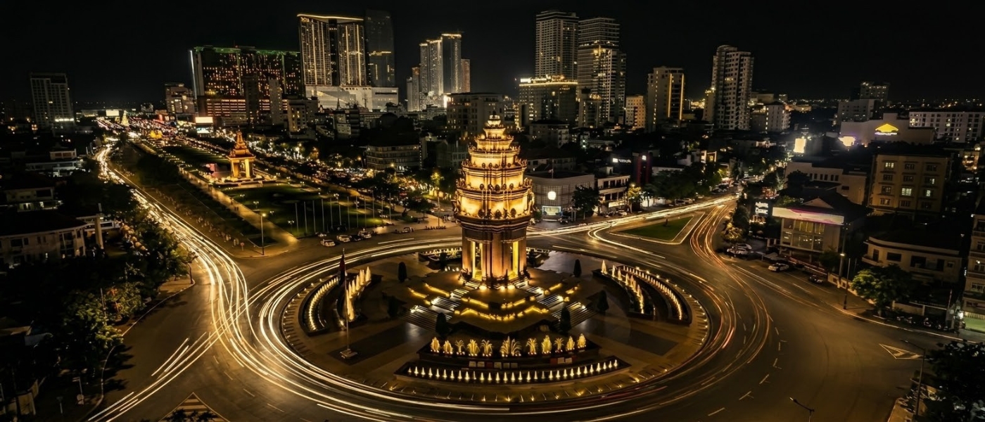 Phnom Penh cityscape